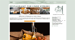 Desktop Screenshot of lindekyburg.ch