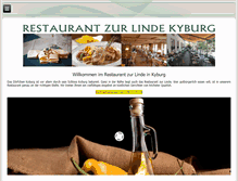 Tablet Screenshot of lindekyburg.ch